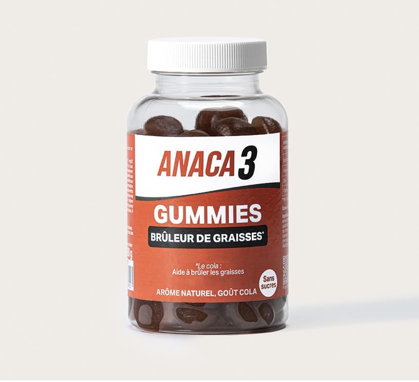 Complément alimentaire Anaca3 Gummies brûleur de graisse 60 gummies