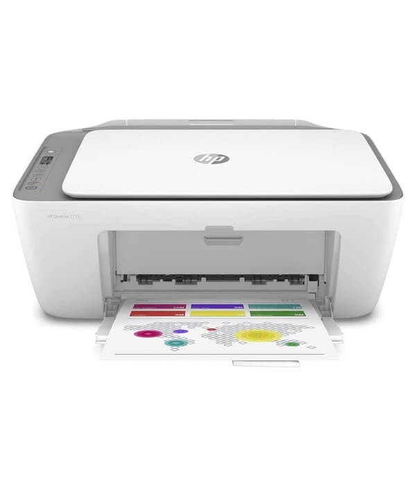 Imprimante Hp Deskjet 2720, Dual-band Wifi, Affichage Ecran LCD, Garantie 3 Mois